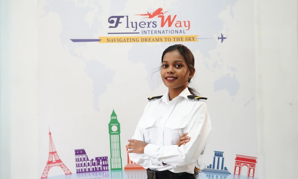 best-aviation-institute-in-kerala-student-dhanya-km-got-100%-scst-scholarship