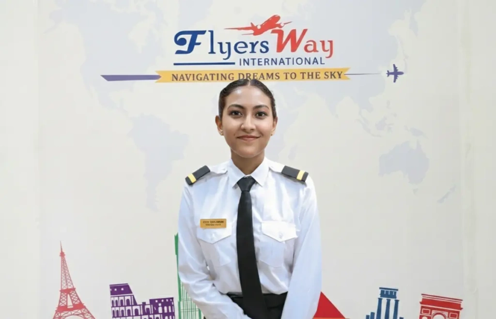 best-aviation-institute-in-kerala-flyersway-nurtures-the-future-of-aviation-ciya-benjamin’s-success-story